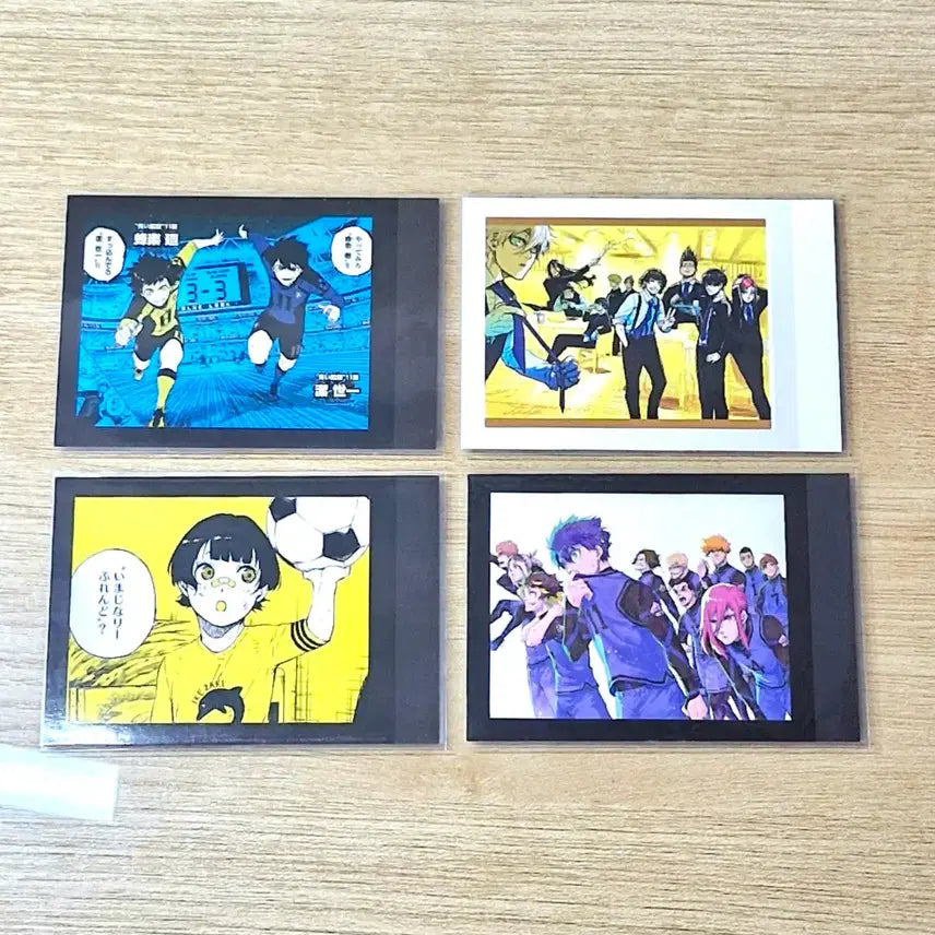 [BUNJANG] Blue Lock Original Art Black Pashachara Isagi Bachira Group Set / 블루록 원화 흑파샤 이사기 바치라 단체