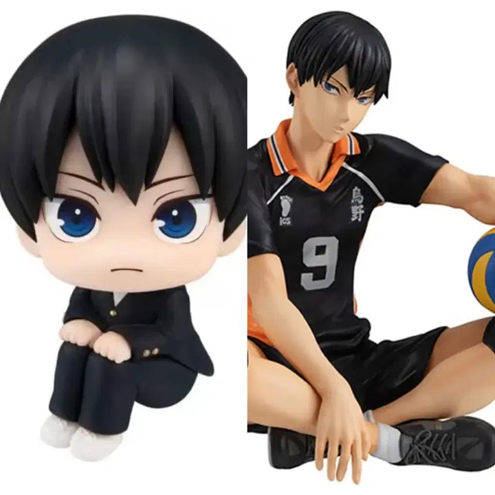 [BUNJANG] Haikyuu!! Kageyama Tobio School Uniform Look Up Tenohira Figure (Bundle Set) / [일괄] 하이큐 카게야마 교복 룩업 gem 테노히라 손바닥 피규어