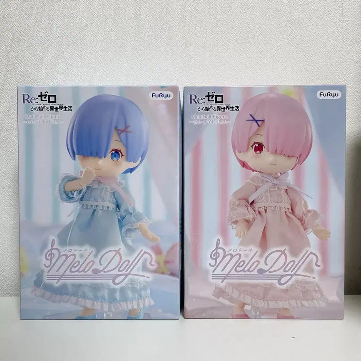 [BUNJANG] Re:Zero Rem Ram Night Dress Figure Bundle Set (Sealed) / 일괄 리제로 렘 람 나이트 드레스 돌 피규어 미개봉