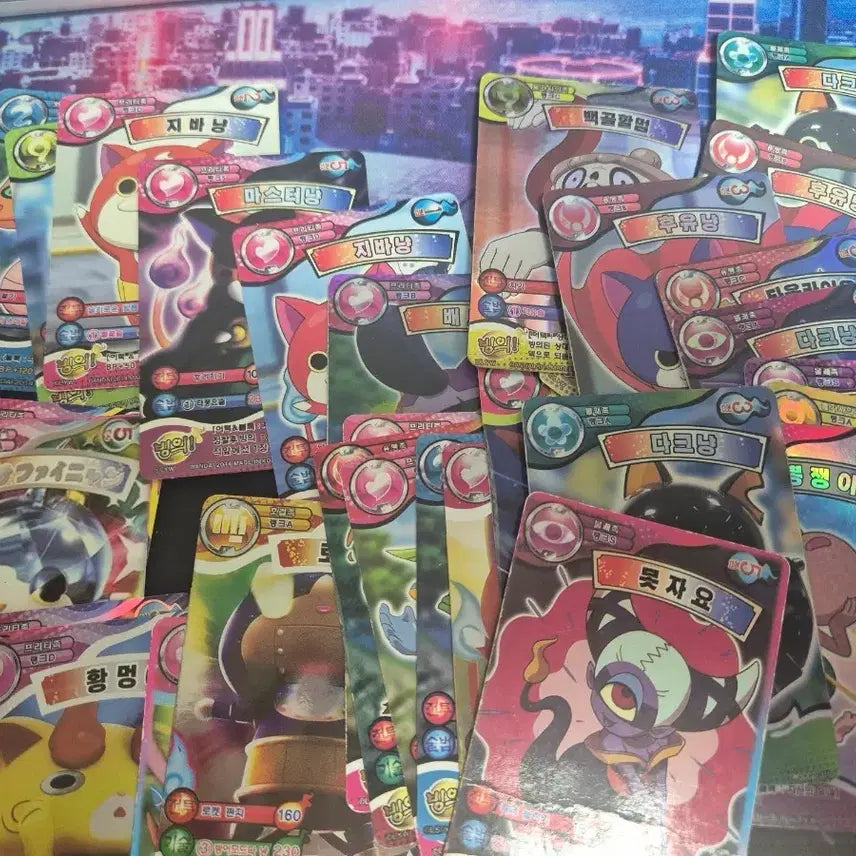 [BUNJANG] Yo-kai Watch Card Collection / 요괴워치 카드 모음