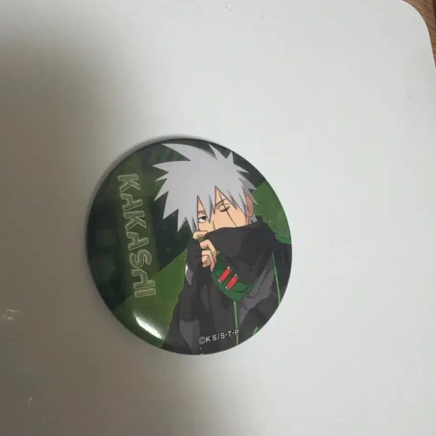 [BUNJANG] Naruto Shippuden Kakashi Cyber Can Badge / 카카시 나루토 질풍전 캔뱃지 0.35 사이버