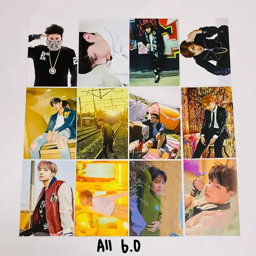 [BUNJANG] BTS J-Hope Dragon Ball Postcard Full Set / bts 방탄 아미피디아 제이홉 엽서 드래곤볼 full set