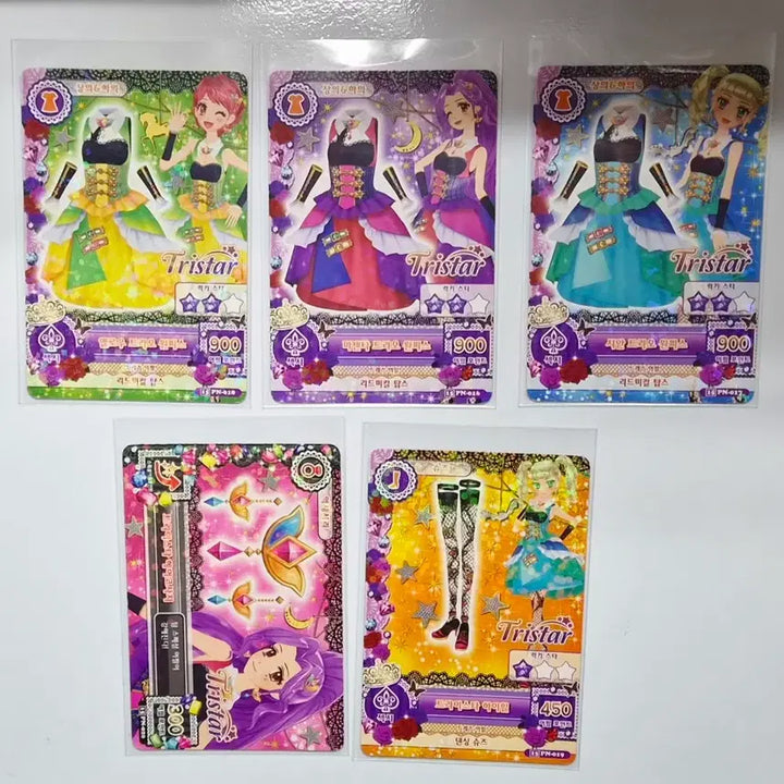 [BUNJANG] Aikatsu! Tristar 5 Card Bundle Set / 아이엠스타 아이카츠 트라이스타 5장 일괄