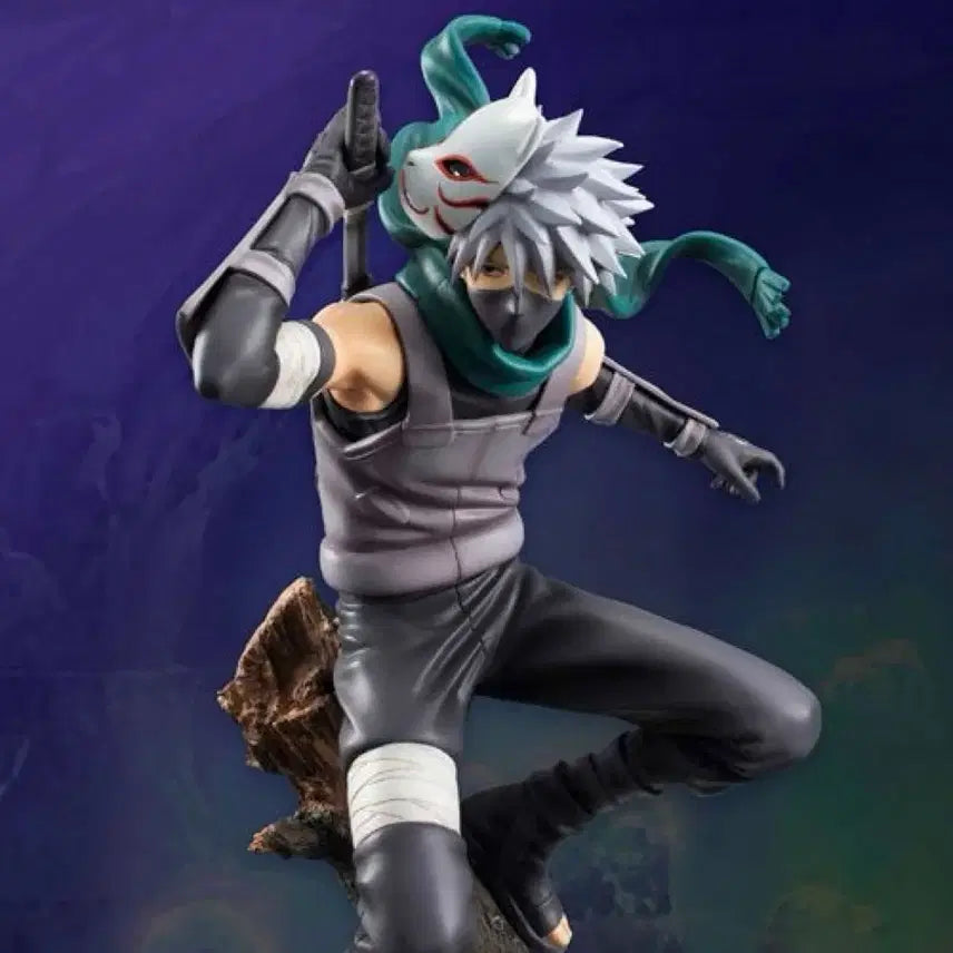 [BUNJANG] Megahouse GEM Naruto Kakashi Anbu Figure (Sealed) / (미개봉) 메가하우스 gem 나루토 카카시 암부 피규어