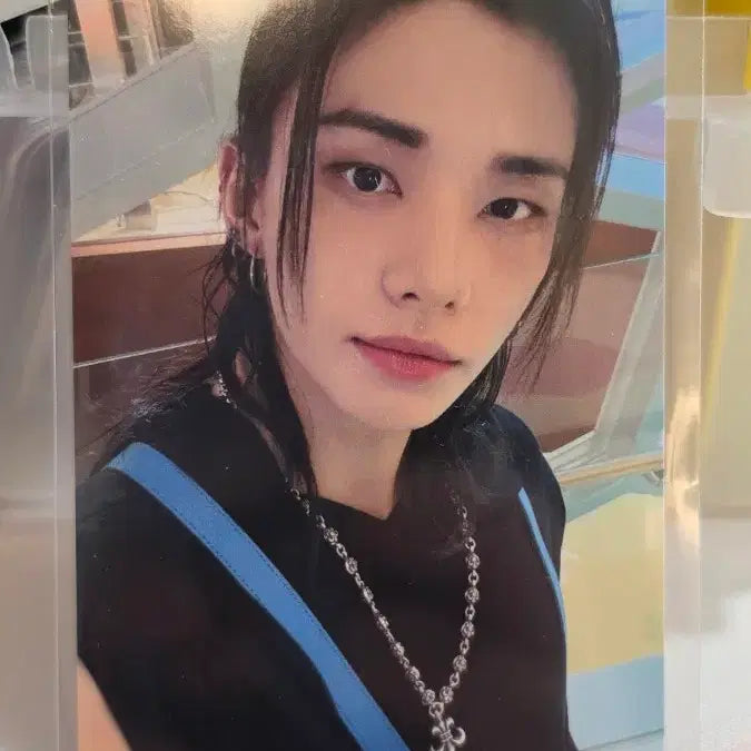 [BUNJANG] Stray Kids Disc and That 1st Week Popup Lucky Draw Hyunjin Photocard / 스키즈 디스 앤 댓 1주차 팝업 럭드 현진 양도