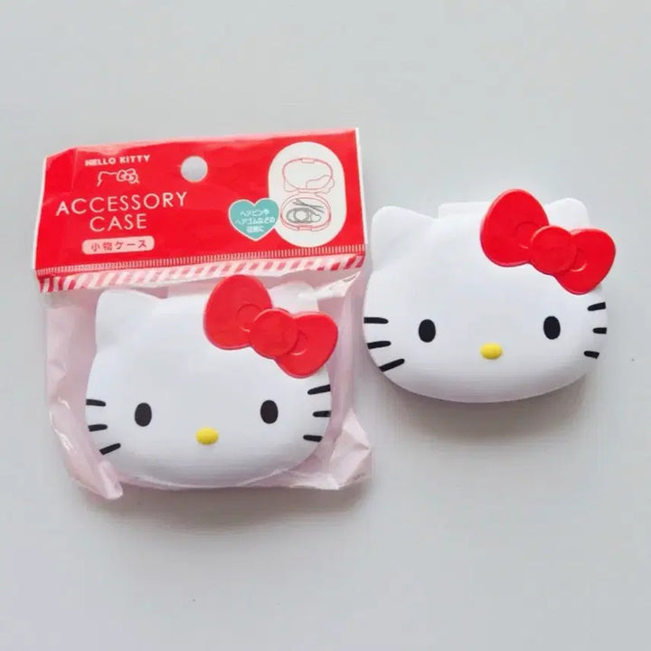 [BUNJANG] Sanrio Red Ribbon Hello Kitty Multi-Purpose Case (Accessory Container) / 산리오 레드리본 헬로키티 다용도 케이스 (소품통)