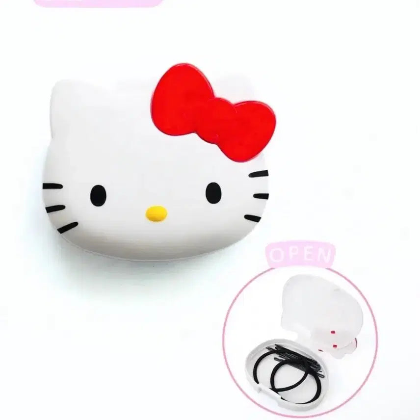 [BUNJANG] Sanrio Red Ribbon Hello Kitty Multi-Purpose Case (Accessory Container) / 산리오 레드리본 헬로키티 다용도 케이스 (소품통)