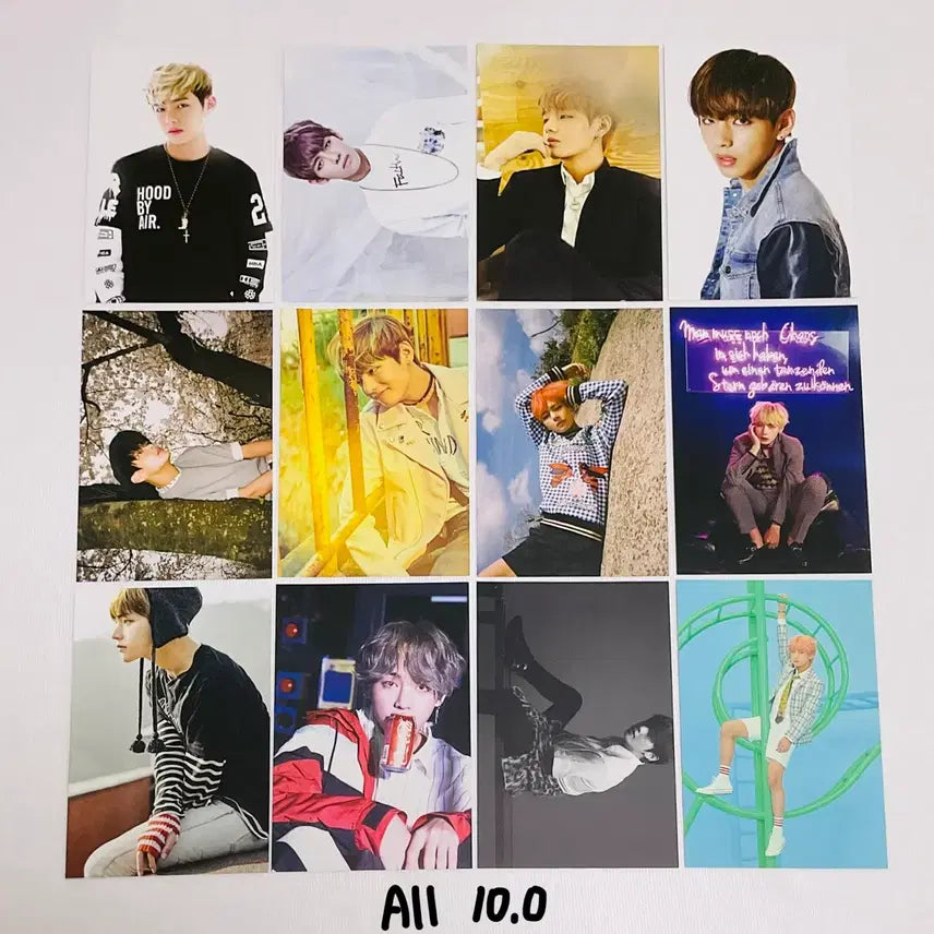 [BUNJANG] BTS V Dragon Ball Postcard Full Set / bts 방탄 아미피디아 뷔 엽서 드래곤볼 full set