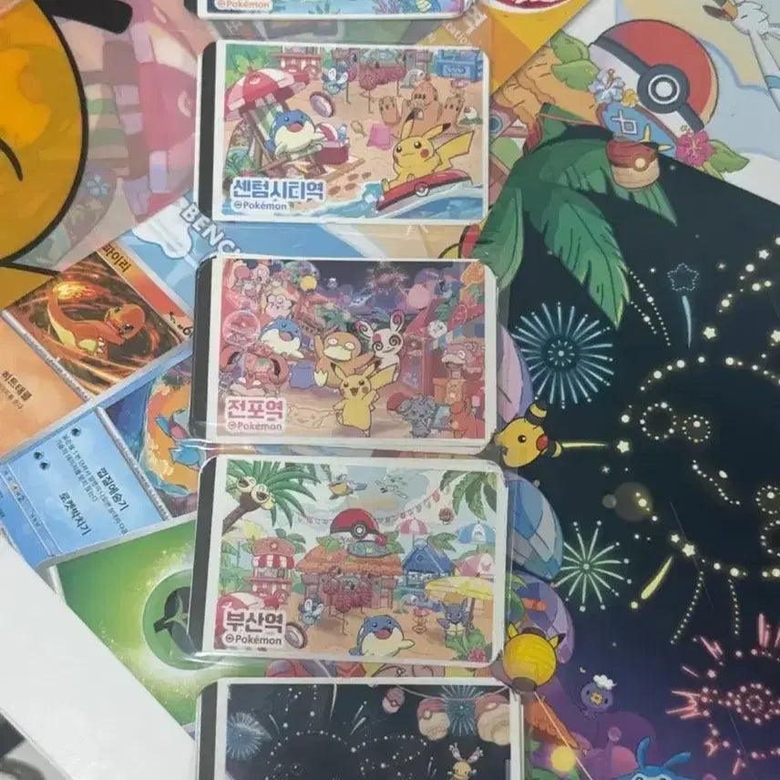 [BUNJANG] Pokemon Relaxing Vacation Ticket Set / 2026 부산 포켓몬 느긋느긋 바캉스 승차권 판매
