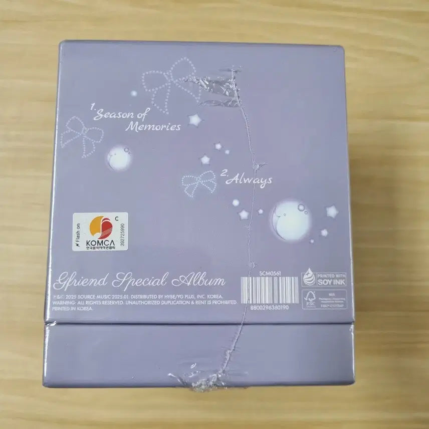 [BUNJANG] GFRIEND 10th Anniversary Glass Ball Version Sealed Album / 여자친구 gfriend 10주년 유리구슬 버전 미개봉 앨범
