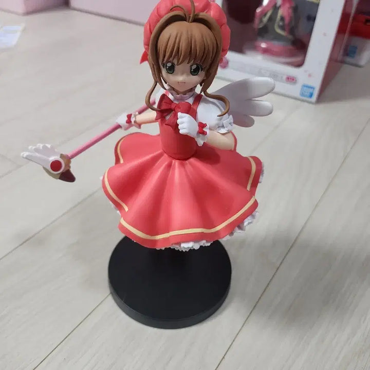 [BUNJANG] Cardcaptor Sakura Kinomoto Sakura Figure (Clear Card Edition) - Bandai Namco / 카드캡터 체리 키노모토 사쿠라 피규어 클리어카드 반다이남코 미소녀