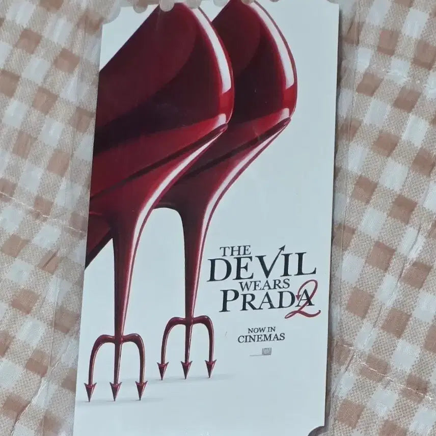 [BUNJANG] The Devil Wears Prada 2 Original Ticket / 악마는 프라다를 입는다2 오리지널티켓