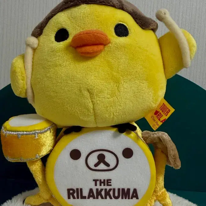[BUNJANG] Tower Records Classic Rilakkuma Kiiroitori Drum / 타워레코드 고전 리락쿠마 키이로이토리 드럼