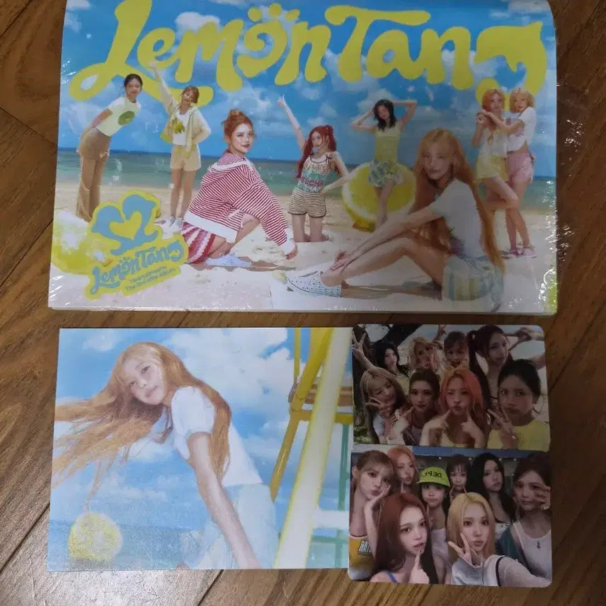 [BUNJANG] Ha.t.h.a Lemon Tang Yuha Postcard Set Unsealed Album Group Photocard Bundle Set / 하투하 레몬탱 유하 엽서 개봉 앨범 단체 포카 2장 세트 일괄 양도 지우 스텔라 이안 아이코닉 하트 일본 비치 썬