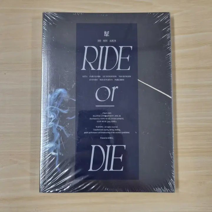 [BUNJANG] EVNNE RIDE OR DIE Sealed Album / 이븐 RIDE OR DIE 미개봉 앨범