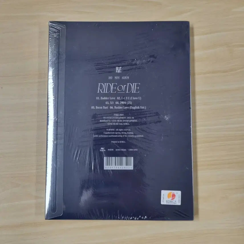 [BUNJANG] EVNNE RIDE OR DIE Sealed Album / 이븐 RIDE OR DIE 미개봉 앨범