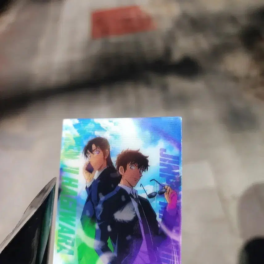 [BUNJANG] Detective Conan: The Bride of Halloween Lenticular Card Matsuda Jinpei &amp; Hagiwara Kenji / (배송비 포함) cgv 명탐정 코난 하이웨이의 타천사 특전 렌티큘러 카드 마츠다 진페이 &amp; 하기와라 켄지