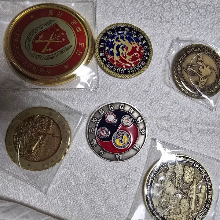 [BUNJANG] Military Unit Coins Bundle Set / 군부대코인 판매합니다
