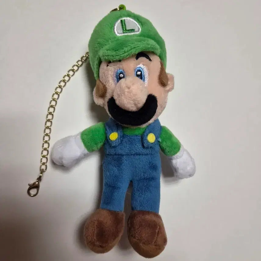 [BUNJANG] Super Mario Luigi 15cm Plush Toy / 슈퍼마리오 루이지 15cm 인형