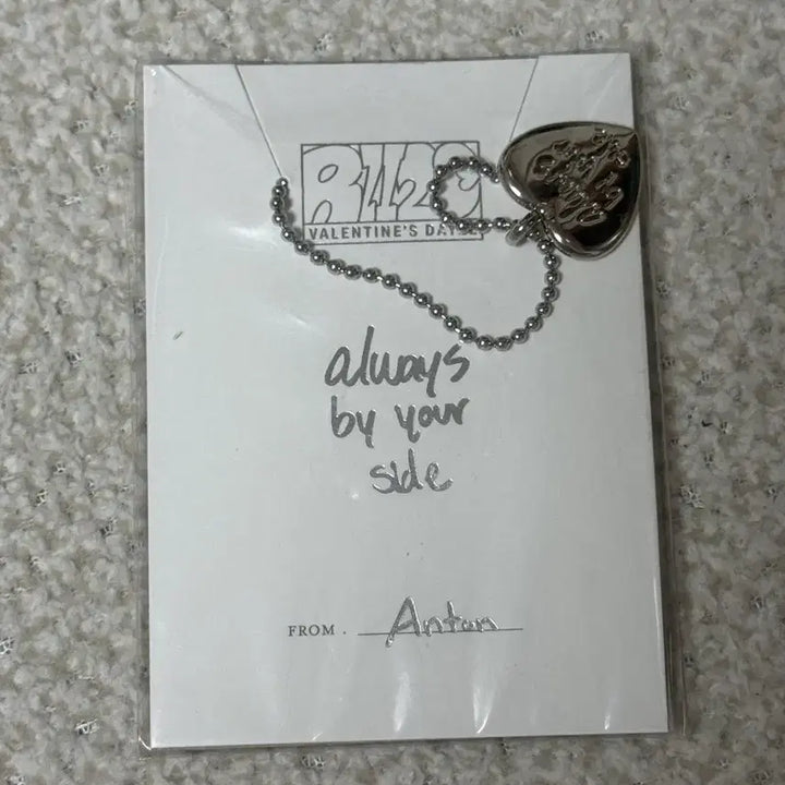[BUNJANG] RIIZE Anton Valentine MD Necklace Set / 라이즈 앤톤 목걸이 발렌타인 MD 양도