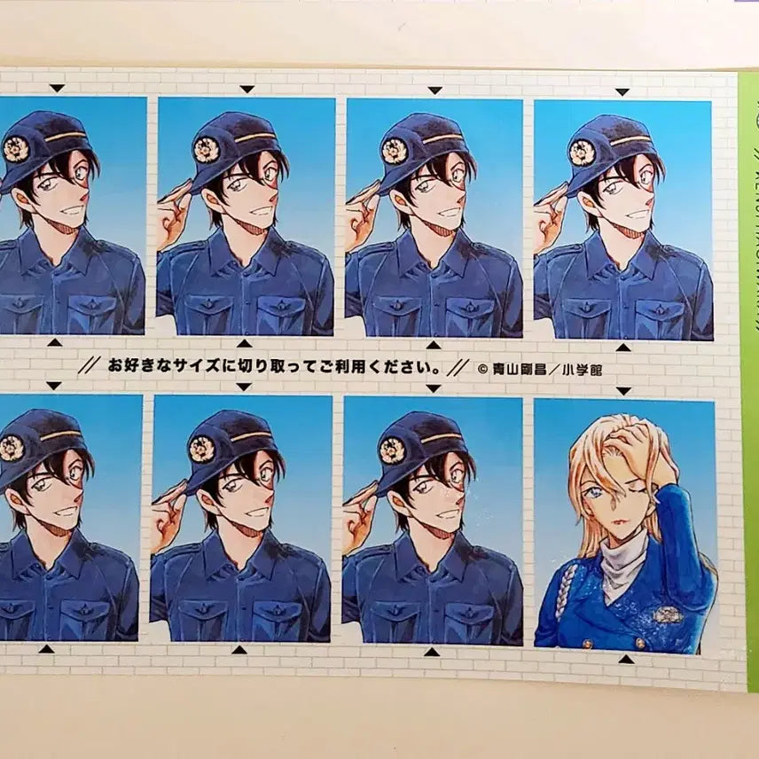[BUNJANG] Detective Conan Official Art Proof Photo Chehaya Highwa Kawatani / 명탐정코난 공식 원화 증명사진 포토카드 하기와라 치하야 하기연 하이웨이의 타천사