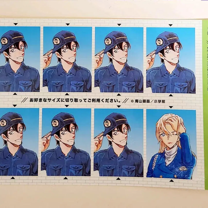 [BUNJANG] Detective Conan Official Art Proof Photo Chehaya Highwa Kawatani / 명탐정코난 공식 원화 증명사진 포토카드 하기와라 치하야 하기연 하이웨이의 타천사