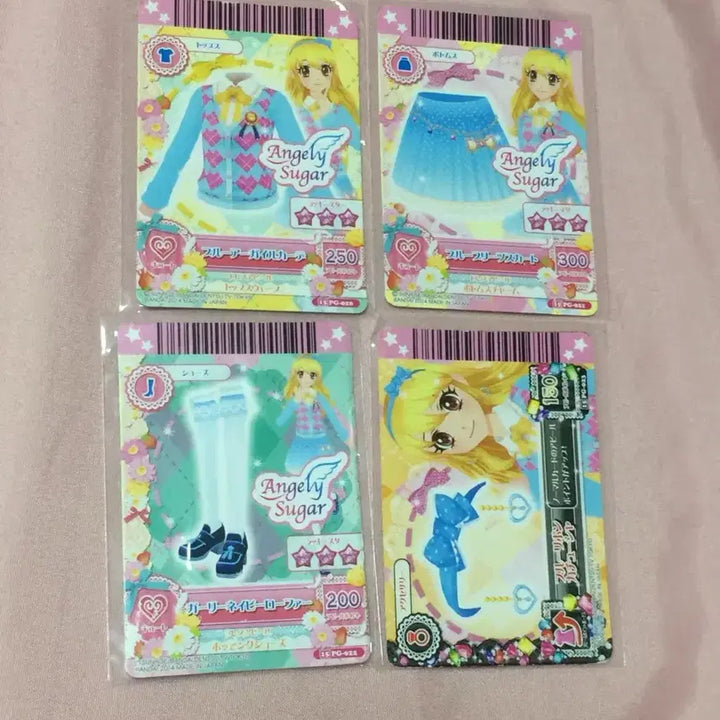 [BUNJANG] Aikatsu! Ichigo Aicard Blue Argyle Set / 아이엠스타 아이카츠 카드 블루 아가일 세트 이치고