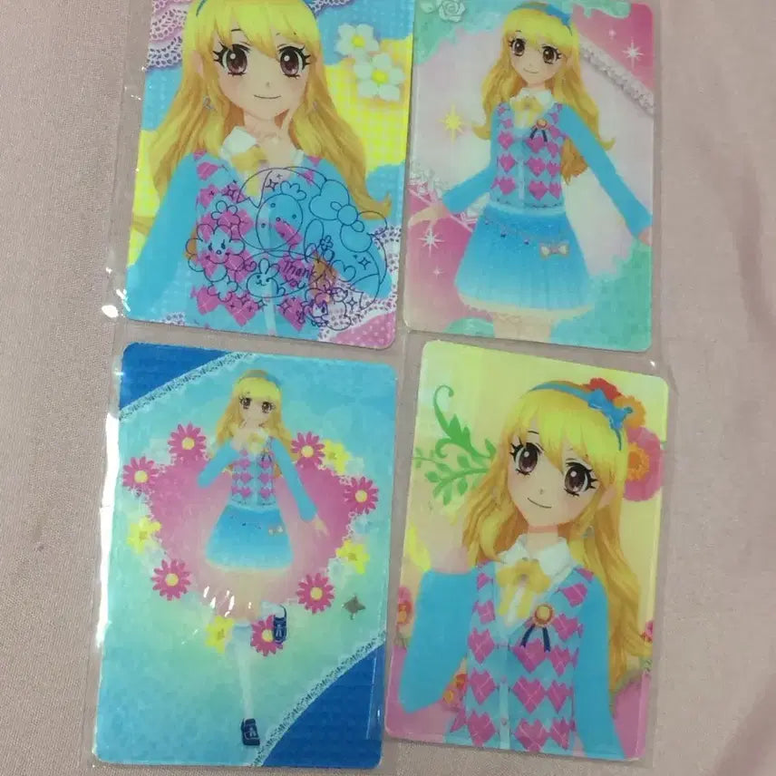 [BUNJANG] Aikatsu! Ichigo Aicard Blue Argyle Set / 아이엠스타 아이카츠 카드 블루 아가일 세트 이치고