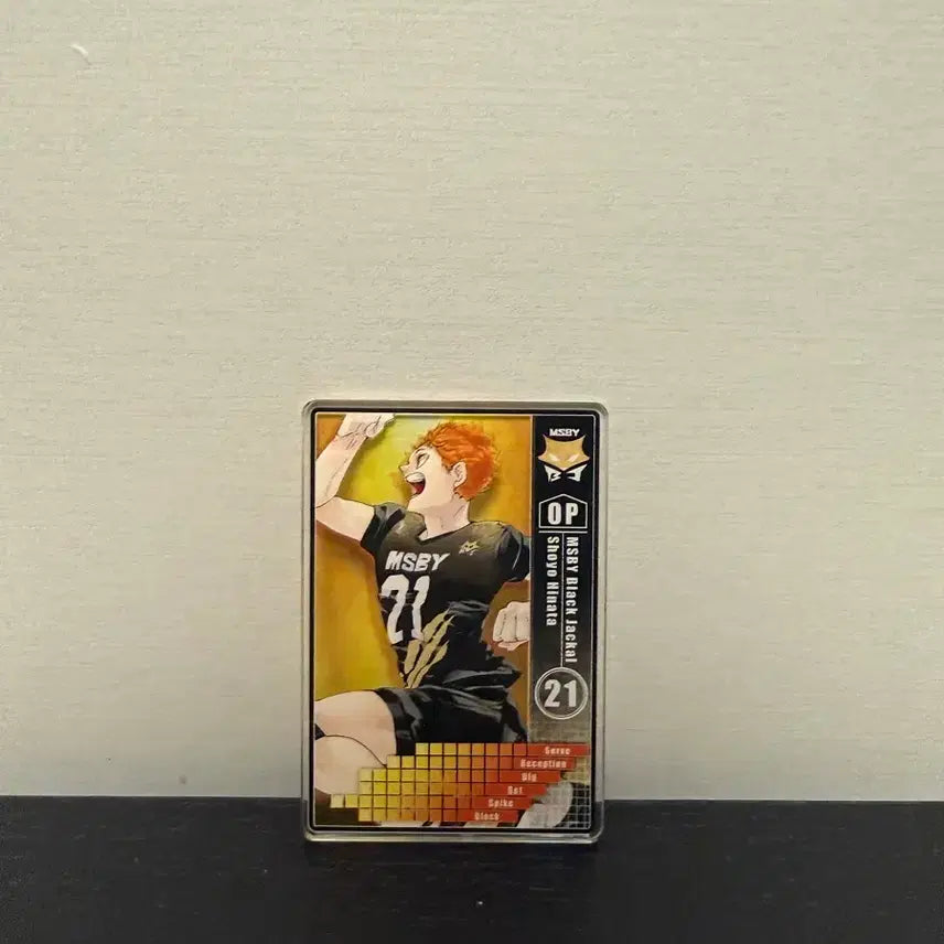 [BUNJANG] Haikyu!! Shueisha Jump Shop Hinata Shoyo Status Card / 하이큐!! 슈에이샤 점프샵 하이큐 굿즈 스테이더스 카드 히나타 쇼요 판매합니다