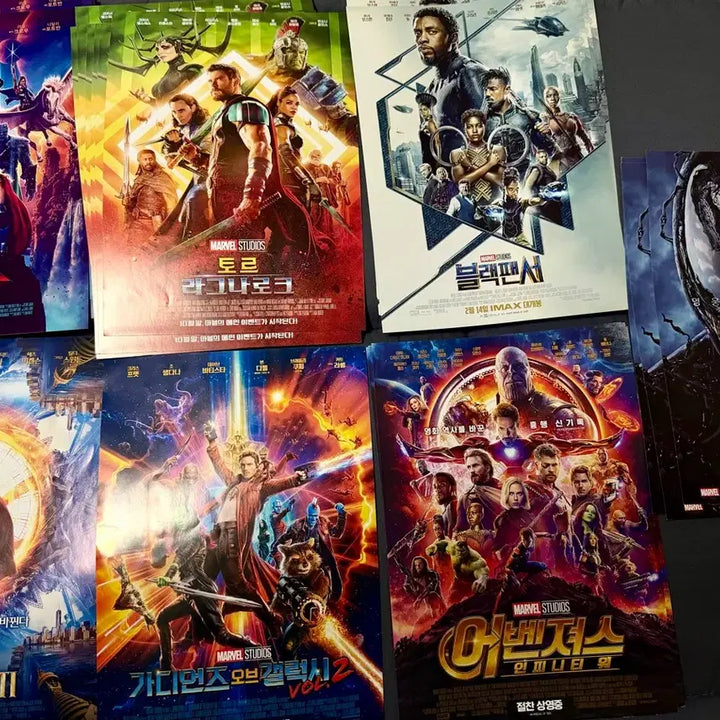 [BUNJANG] Marvel Movie Pamphlet Collection / 마블 팜플렛 마블 영화 팜플렛 스파이더맨 어벤져스