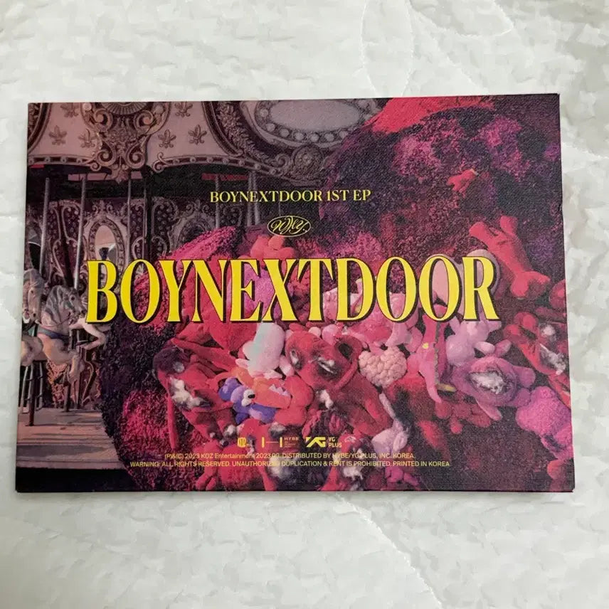 [BUNJANG] BOYNEXTDOOR WHY Album Photocards - Riwoo, Sungho, Taesan, Yunhak / 보이넥스트도어 why 앨범 리우 성호 태산 운학 포카포함