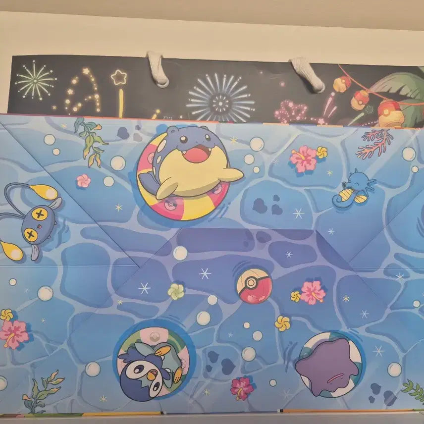 [BUNJANG] Pokemon Relaxing Vacation Shopping Bag / 부산 포켓몬 느긋느긋 바캉스 쇼핑백 10000원에 팝니다.