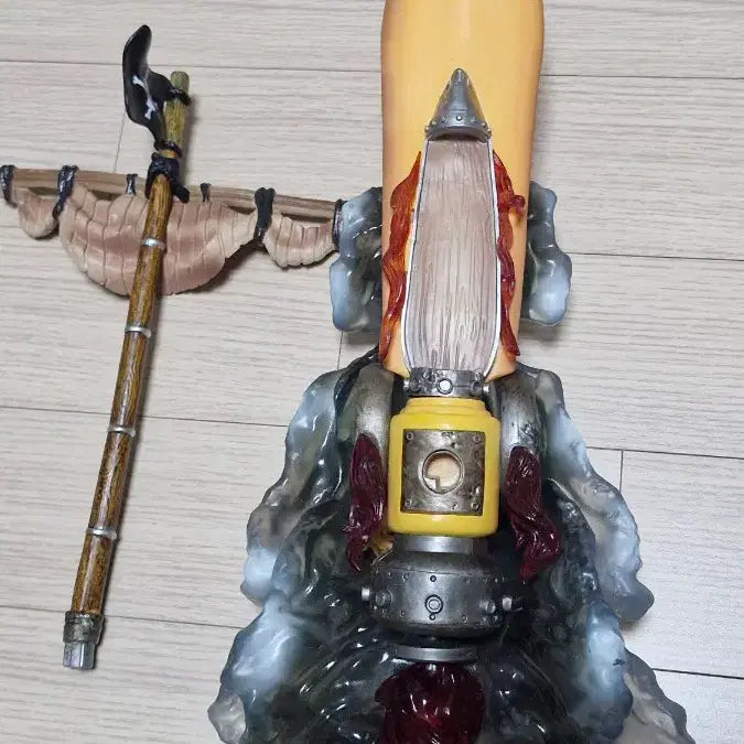 [BUNJANG] One Piece Ace - Fire Fist "Flame Dragon" - Figure Base (LED Included) / 원피스 에이스 화력배 피규어 판매합니다(피규어 미포함)