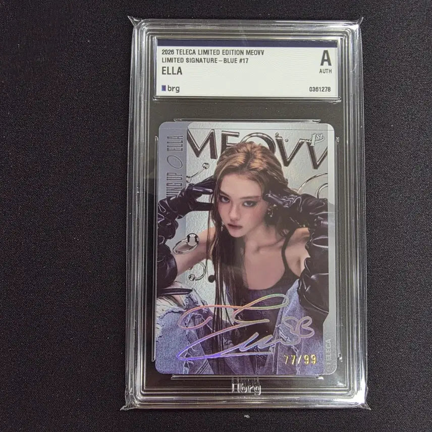 [BUNJANG] Miyako Ella Autograph 99 Limited Edition TCG Card / 2026 테레카 리미티드 에디션 미야오 엘라 인쇄 오토 99한정