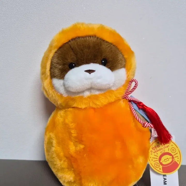 [BUNJANG] Woosoo Woosoo Jang Lucky Gourd Medium Plush / 우소우소짱 행운의 조롱박 오렌지  중형인형