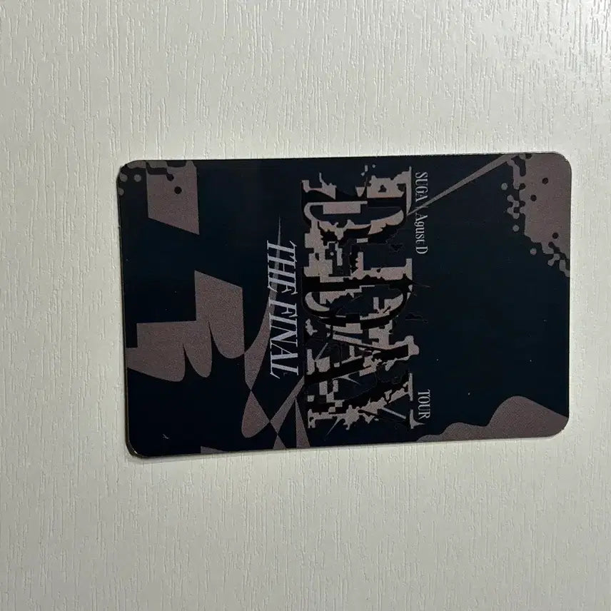 [BUNJANG] BTS Suga Agust D Concert Photocard / 방탄 bts 슈가 어거스트디 콘서트 입장포카 팝니다