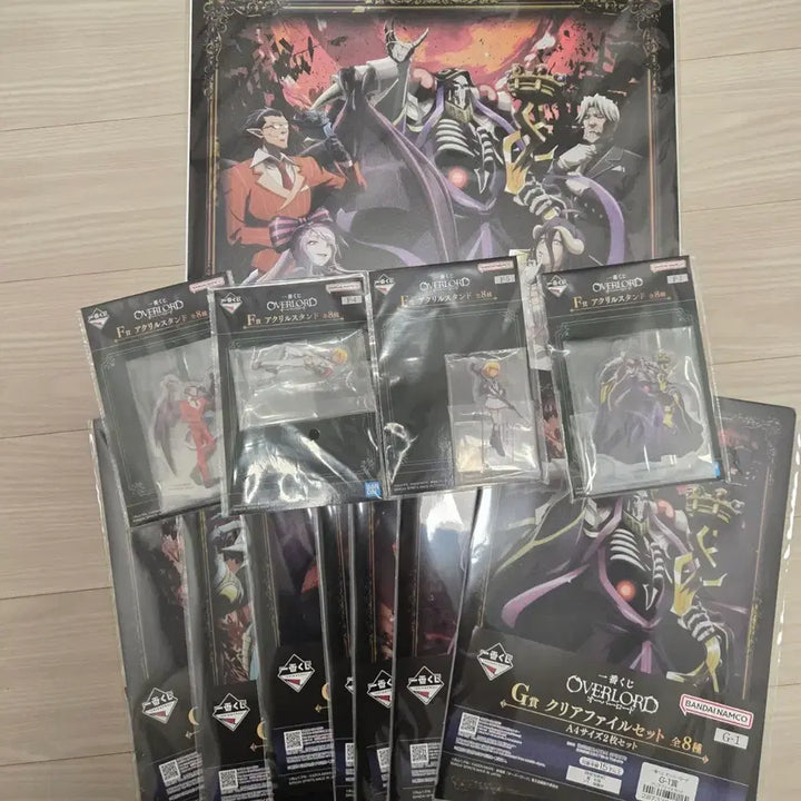 [BUNJANG] Ichiban Kuji Overlord Prize C, G, F Bundle Set / 제일복권 오버로드 C상, G상, F상 일괄