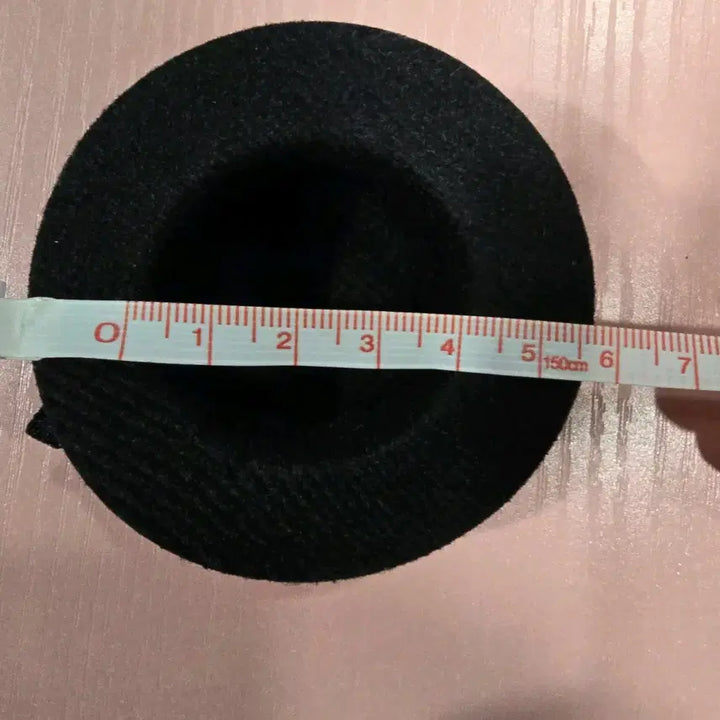 [BUNJANG] Obitsu &amp; Y6 Doll Hat (Black, Ribbon &amp; Star Accent) / 오비츠,육일돌 인형 모자