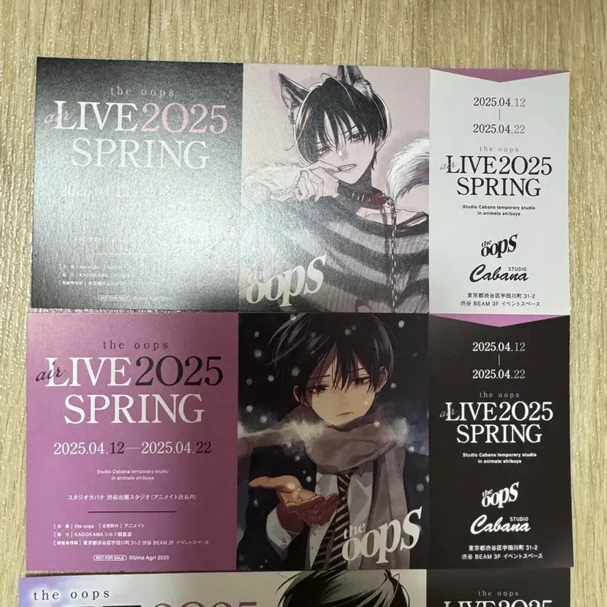 [BUNJANG] Studio Choom Ticket Bundle Set / 스튜디오 카바나 티켓