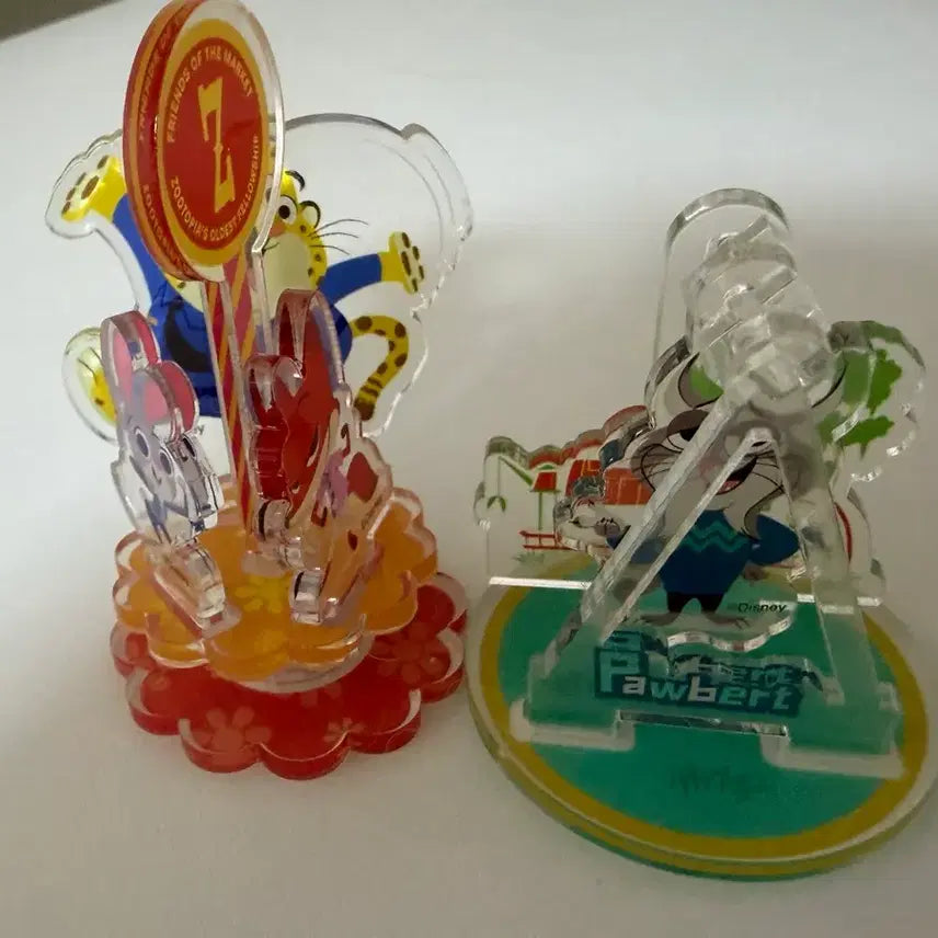 [BUNJANG] Zootopia 2 Judy Hopps Officer Clawhauser Acrylic Stand / 시크릿 주토피아2 아크릴 스탠드 주디 닉 포버트 클로하우저