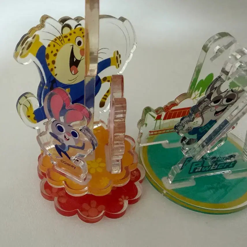 [BUNJANG] Zootopia 2 Judy Hopps Officer Clawhauser Acrylic Stand / 시크릿 주토피아2 아크릴 스탠드 주디 닉 포버트 클로하우저