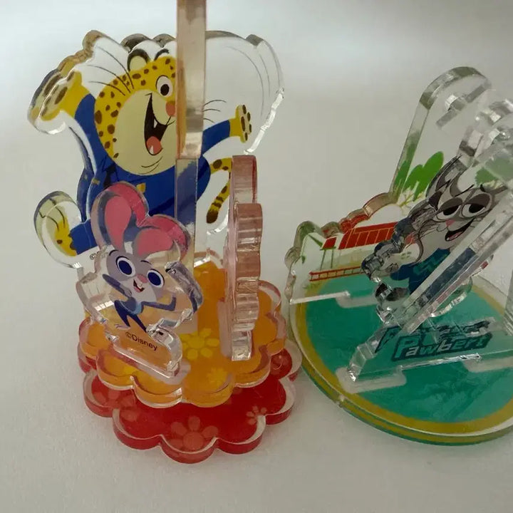 [BUNJANG] Zootopia 2 Judy Hopps Officer Clawhauser Acrylic Stand / 시크릿 주토피아2 아크릴 스탠드 주디 닉 포버트 클로하우저