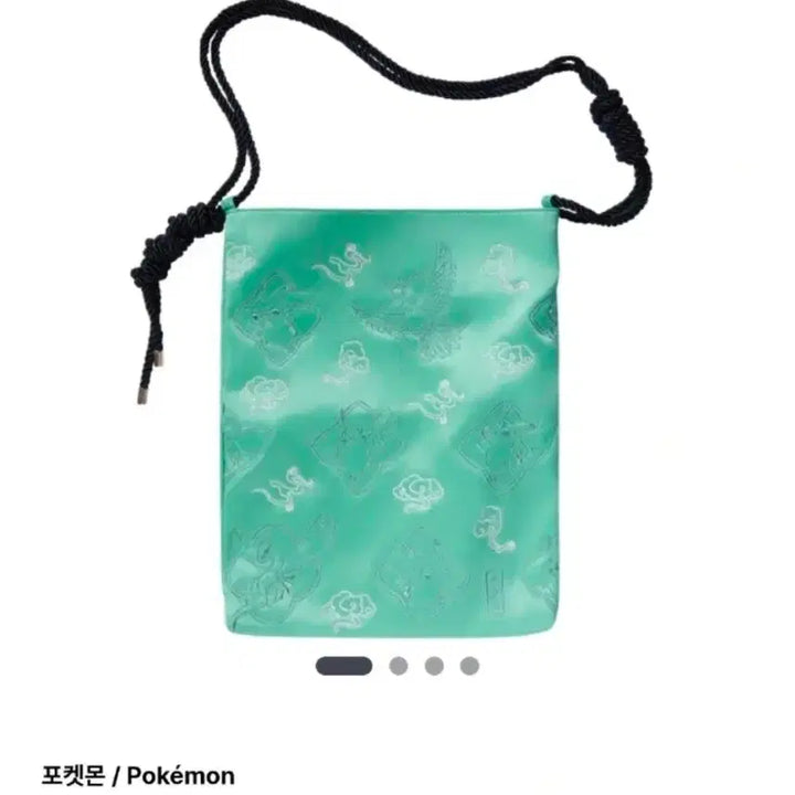 [BUNJANG] Pokemon Store Traditional Edition Celadon Eco Bag / 포켓몬 스토어 전통에디션 청자빛 에코백