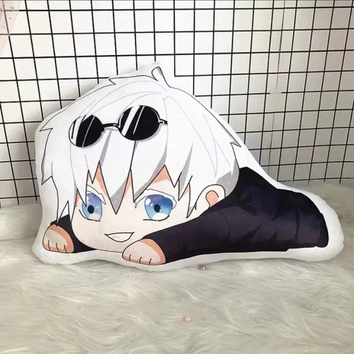 [BUNJANG] Jujutsu Kaisen Satoru Gojo Lying Down Plush Keychain / 주술회전 고죠 사토루 엎드린 인형 키링