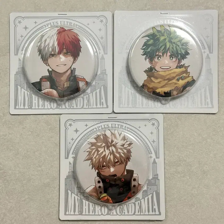 [BUNJANG] My Hero Academia Jump Shop Bakugo Todoroki Midoriya Shin-deung-jo Can Badge Set / 나의 히어로 아카데미아 히로아카 점프샵 바쿠고 토도로키 미도리야 캔뱃지 신호등조