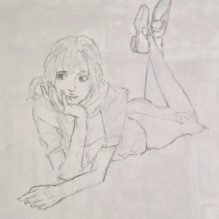 [BUNJANG] Custom Hand-Drawn Illustration Commission / 손그림 커미션