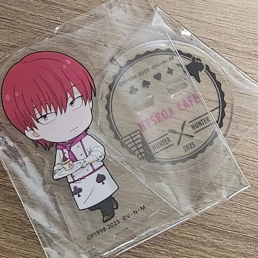 [BUNJANG] Hunter x Hunter Hisoka Cafe Acrylic Stand / 헌터헌터 히소카 카페 아크릴 히소카