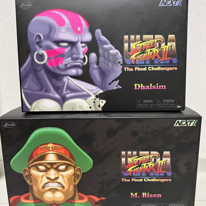 [BUNJANG] Jada Toys Street Fighter Bison &amp; Dhalsim 2P Bundle Set / 자다토이즈 스트리트파이터 바이슨 &amp; 달심 2P 일괄