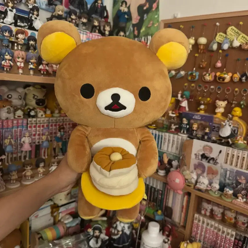 [BUNJANG] San-X Rilakkuma Classic Pancake Plush Doll / 고전 팬케이크 리락쿠마 봉제인형