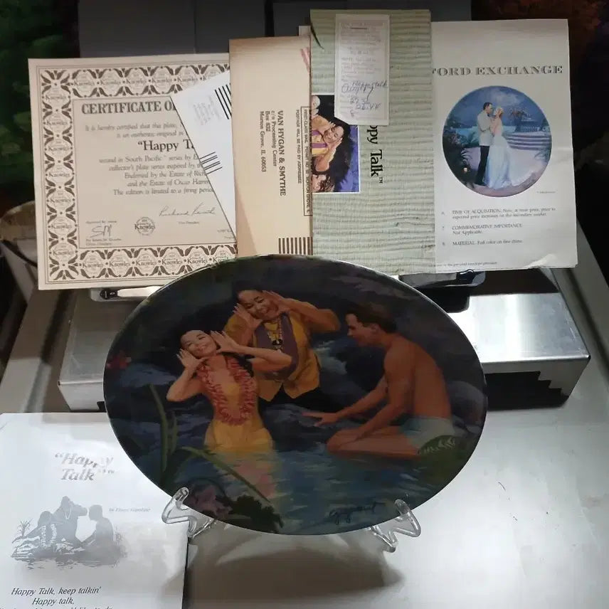 [BUNJANG] Elaine Kuehngarden Collectible Plate Commemorative Plate / 엘레인 쿠엔가든 수집용 접시 기념 접시